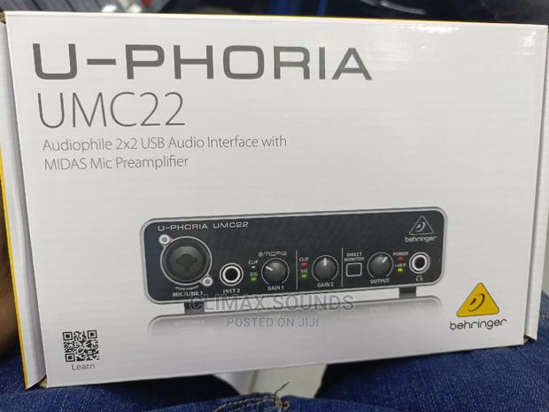Audio Interface Uphoria 2 Chanel Umc22 - main view