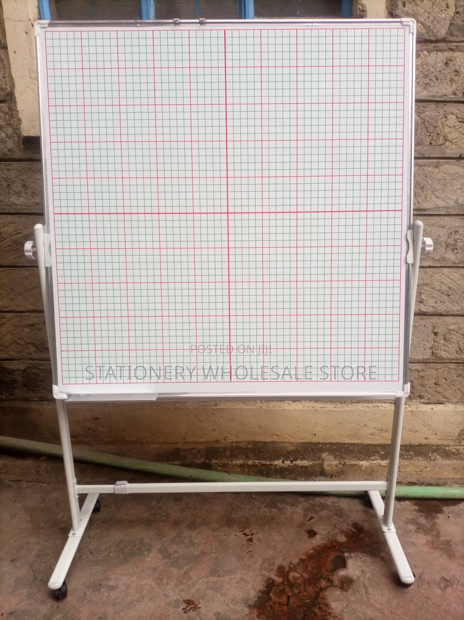 Graph Board for Office Training 4ft X 4ft With Stand