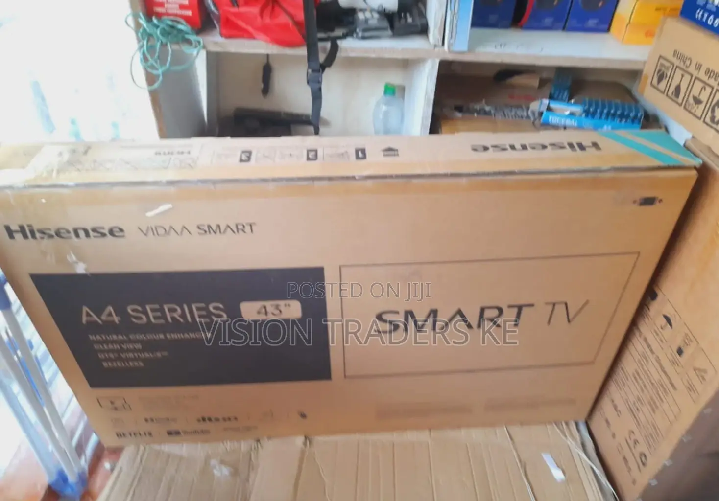 Hisense 43 Inches VIDDA Smart Frameless A6 Series