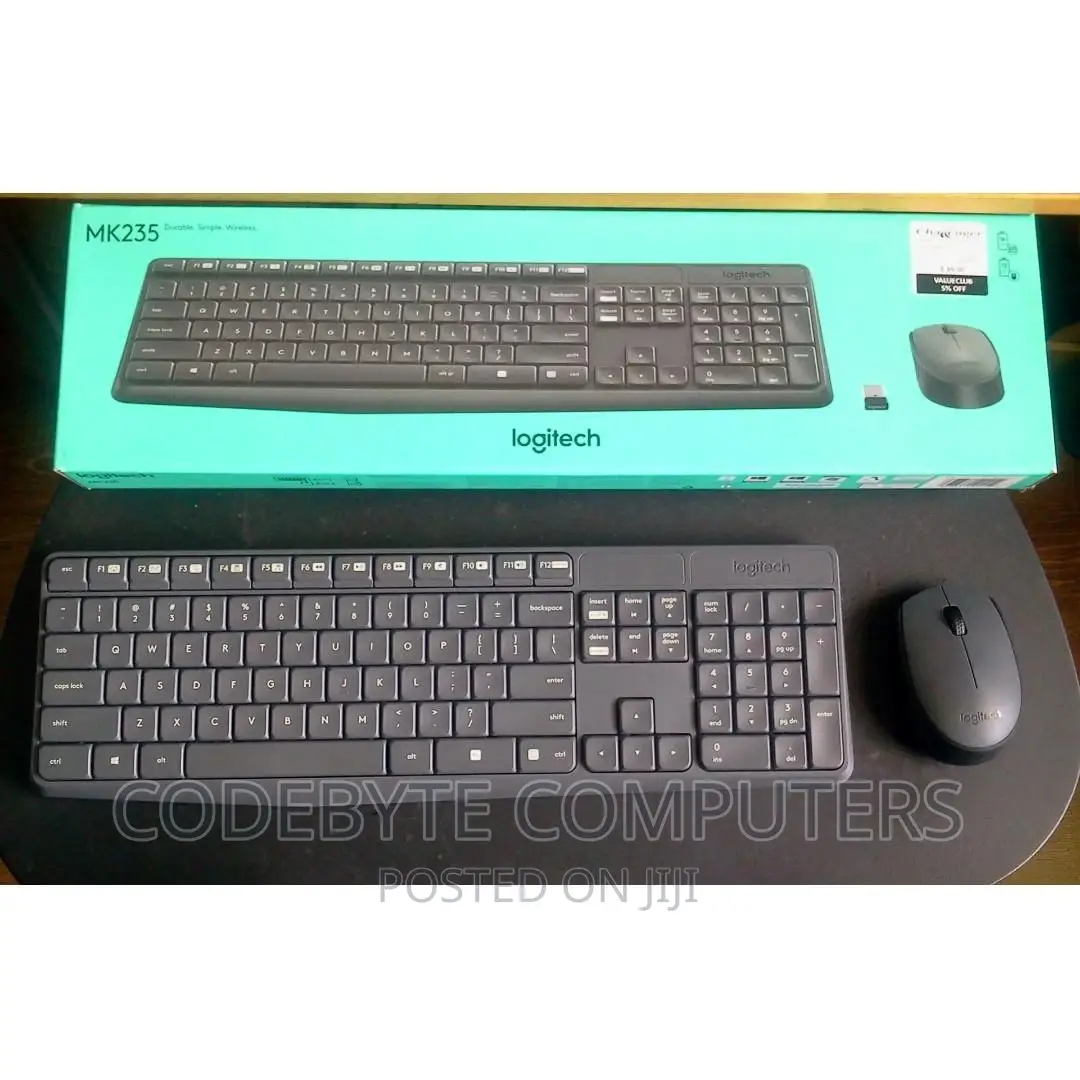 Logitech Mk235 Wireless Mouse And Keyboard Combo