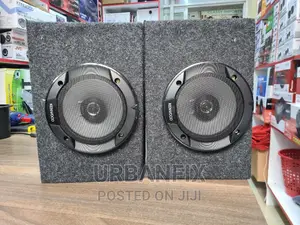 Brand New 6 Inch Kenwood 300 Watts Round Speakers in Cabinet