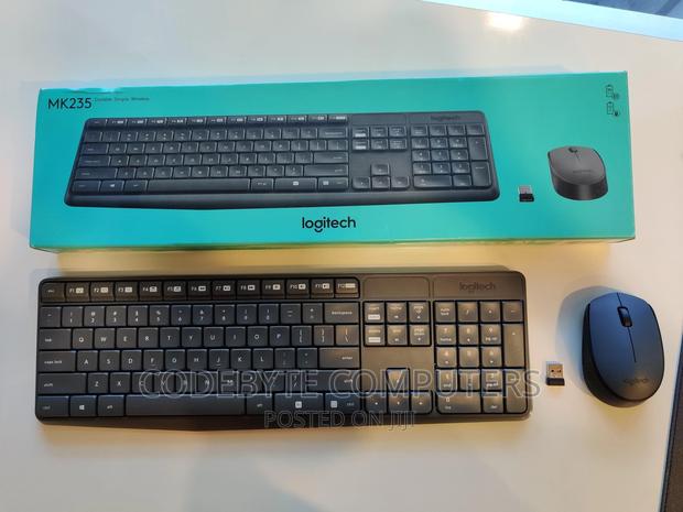 Logitech Mk235 Combo Wireless Mouse Keyboard - main view
