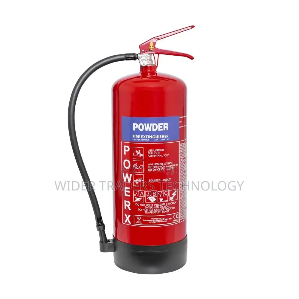 Dry Powder Fire Extinguishers 9kg DP Pressure Type