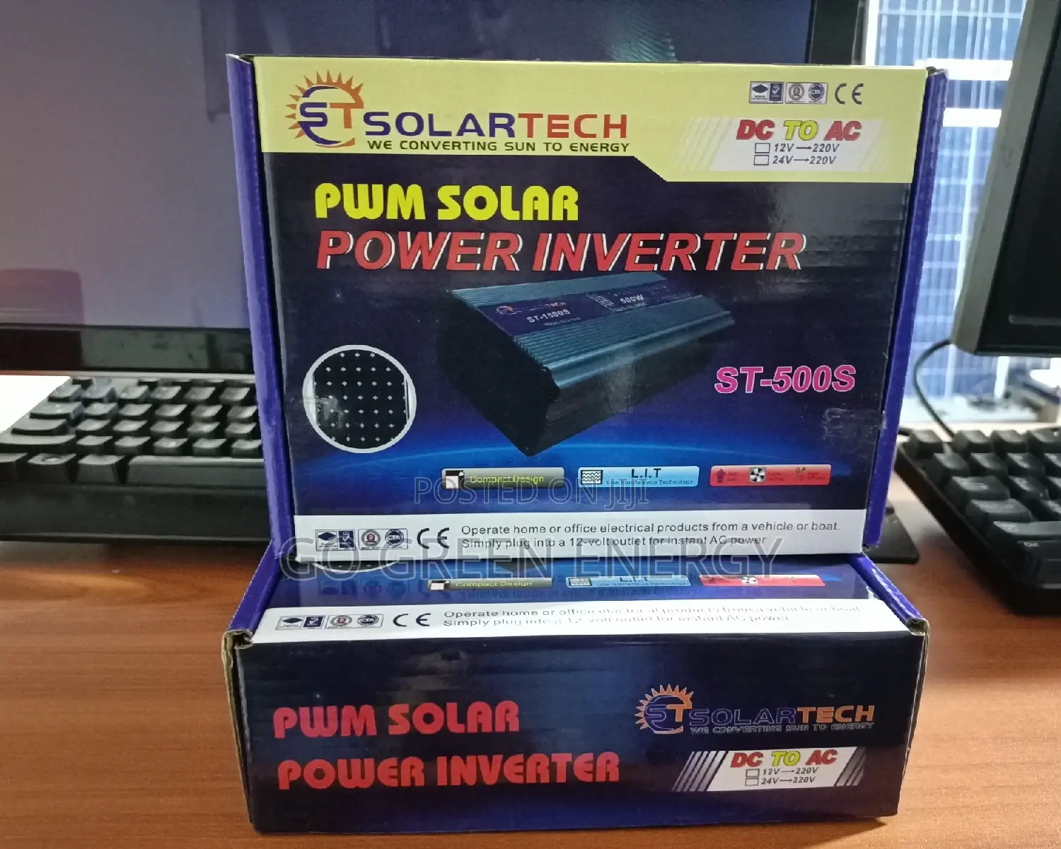 Solartech 500watts Powered Inverter