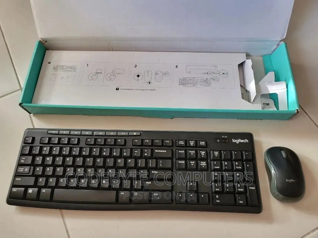 Logitech MK270 Wireless Keyboard Mouse