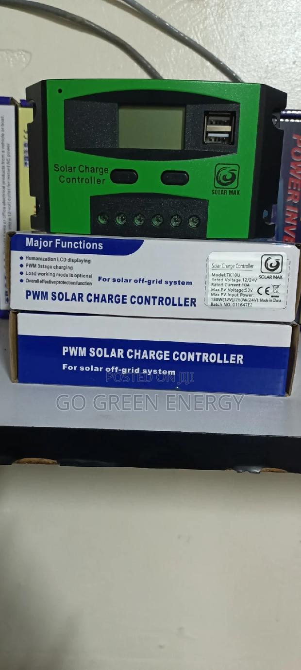 10ah PMW Charger Controller - main view