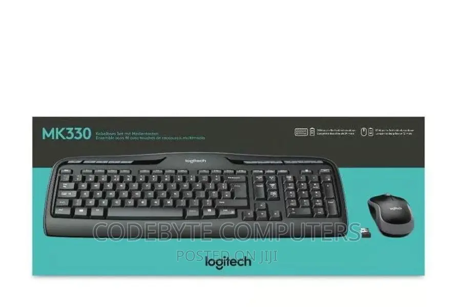 Logitech Wireless Keyboard Mouse MK330