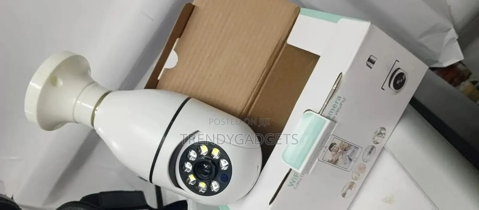 Wifi Panorama Camera With E27 Lamp Base