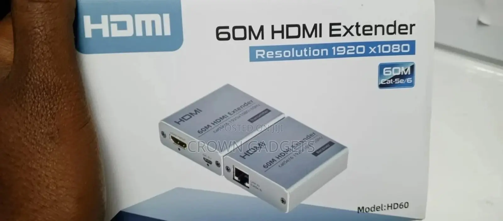 HDMI Extender 60m 60hz via Cat5e/6