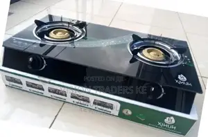 New Glass Table Top Nunix 2 Burner Cooker