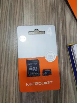 4gb Microdigit Memory Card With Sd Adapter