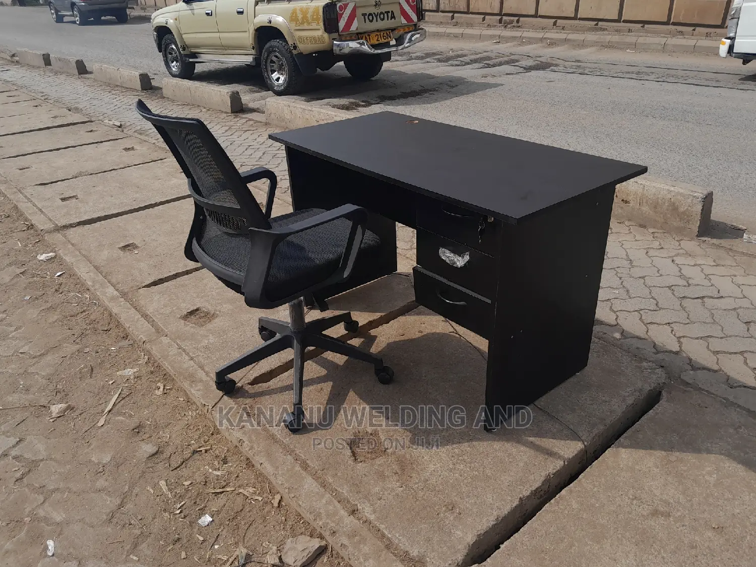 Office Desk Plus Office Chair