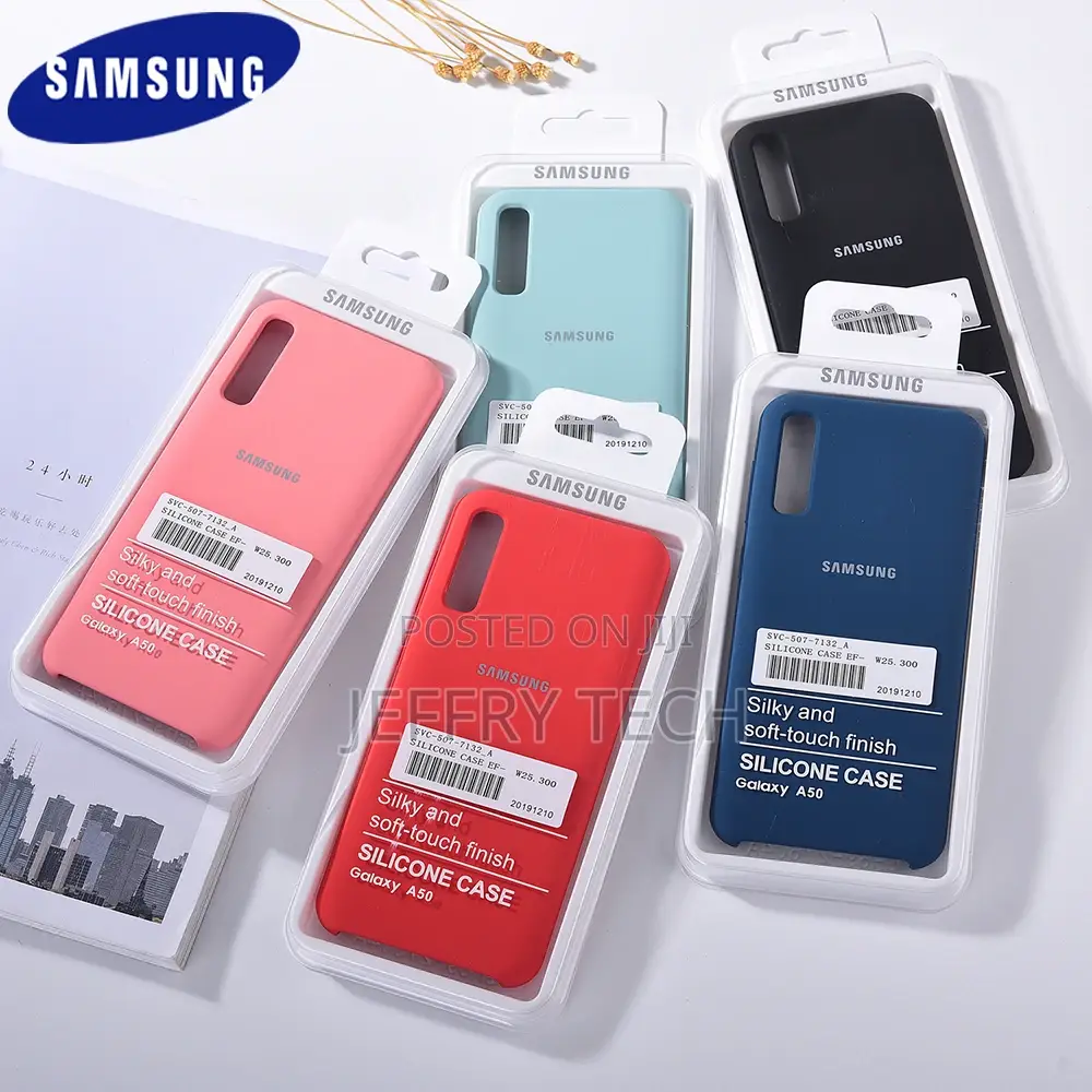 A50 Case Original Samsung Liquid Silicone Back Cover Candy C