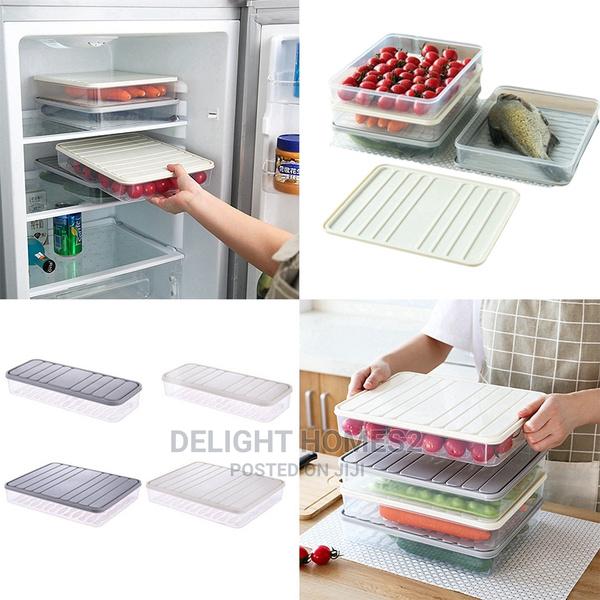 Stackable Fridge Organizer Containers - main view