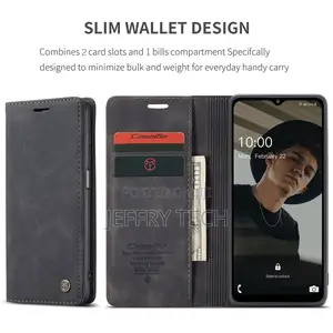 Flip Leather Case for Samsung Galaxy A32 5G Black
