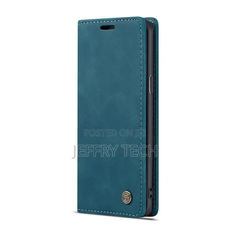 Horizontal Flip Leather Case for Samsung Galaxy S9 Blue