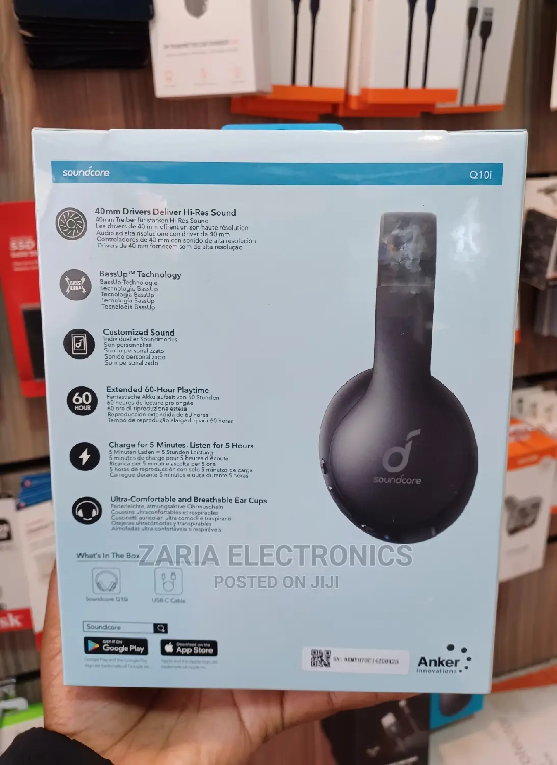 Anker Wireless Headphones Q10i