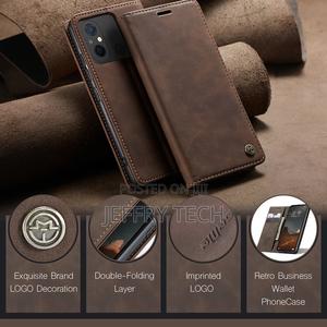 Horizontal Flip Leather Case for Xiaomi Redmi 12C Coffee - thumbnail 2