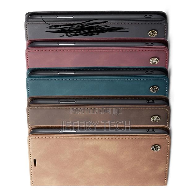 Vintage Matte Horizontal Flap Leather Case for iPhone 11 Da - thumbnail 3