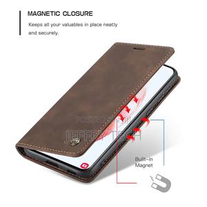 Horizontal Flip Leather Case for Samsung Galaxy S21 5G Brow - thumbnail 2