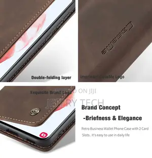 Horizontal Flip Leather Case for Samsung Galaxy S21 5G Brow