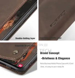Horizontal Flip Leather Case for Samsung Galaxy S21 FE Brown