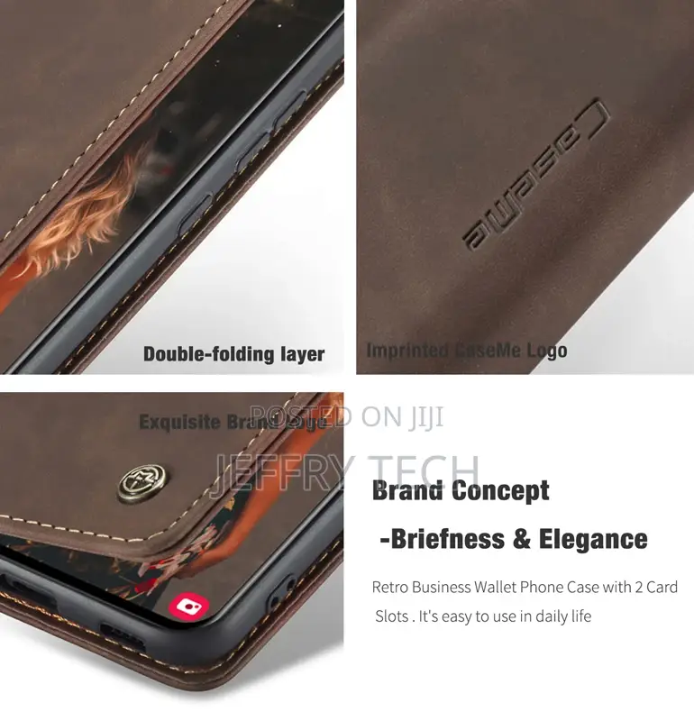 Horizontal Flip Leather Case for Samsung Galaxy S21 FE Brown
