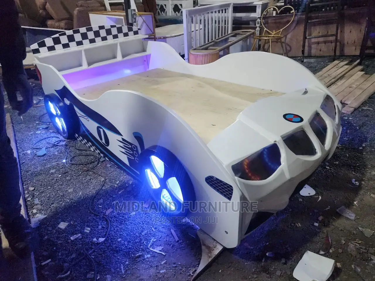 Race Car Bed for Kids / Baby Cot / Babybed /Beds for Boys
