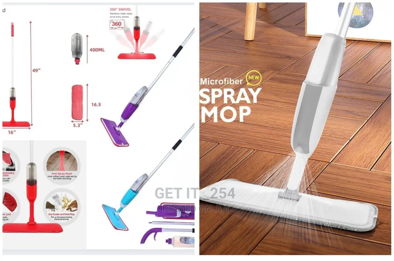 Spray Mop With 360 Degree Handle Mop