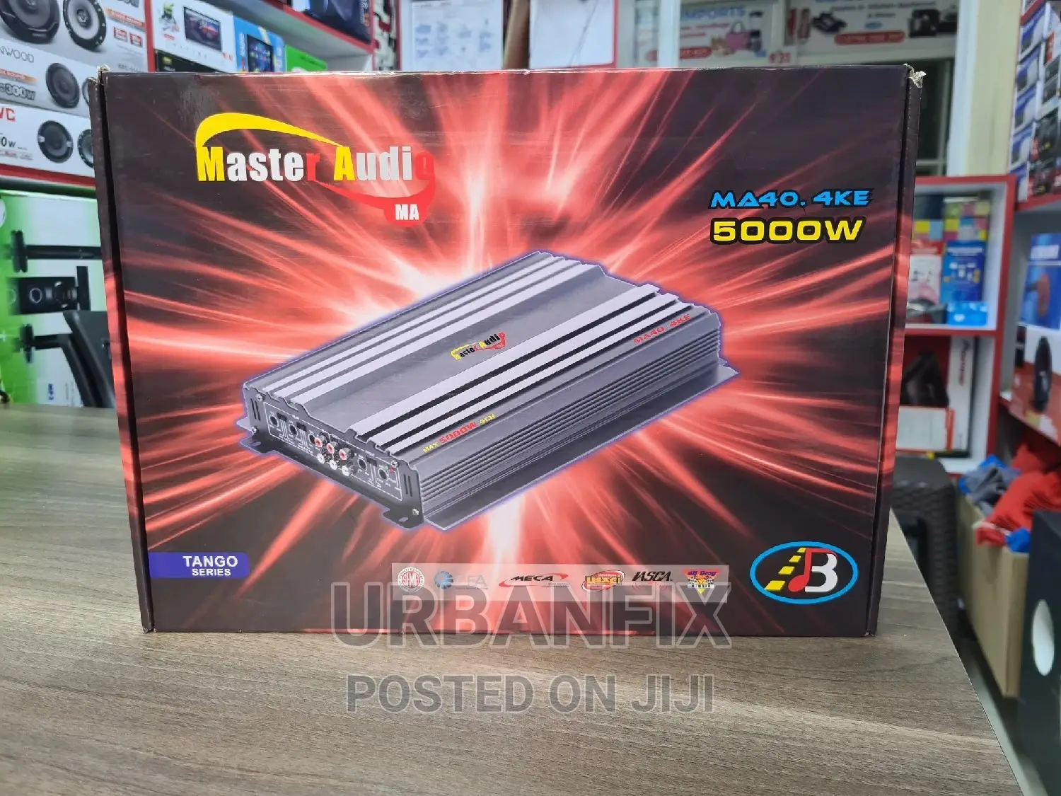 5000 Watts Master Audio 4 Channel Amplifier