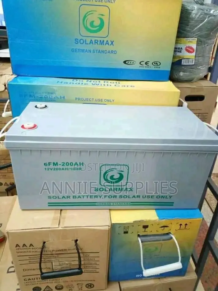 Solarmax Heavy Duty 200ah/10hrs Solar Battery