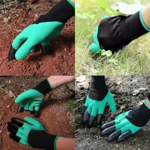 Gardening Gloves With Claws a Pair