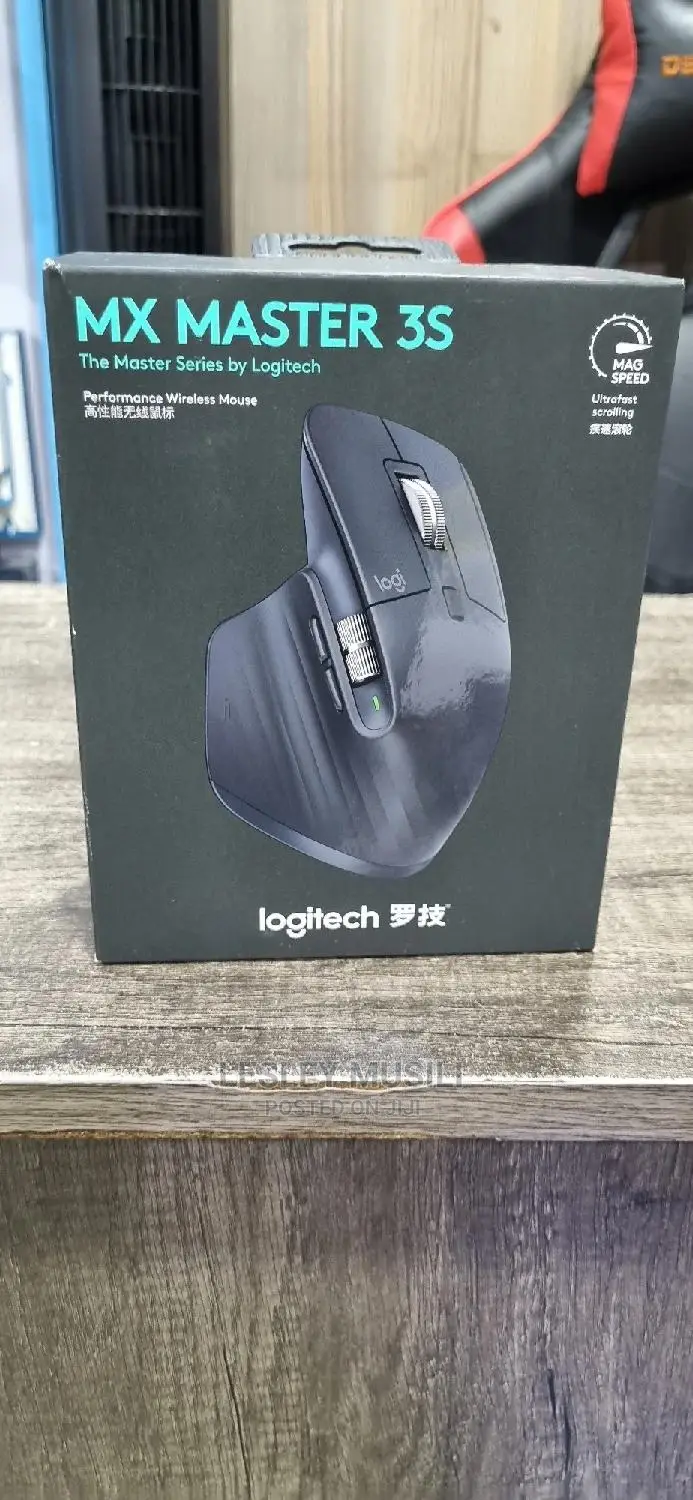 Logitech MX Master 3S - Wireless Performance Mouse (Black)
