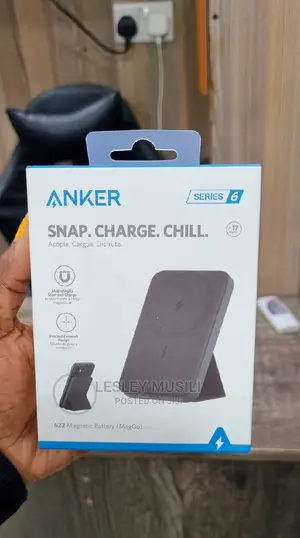 Anker Series6 Magnetic Battery Snap.Charge.Chill 622 – Black