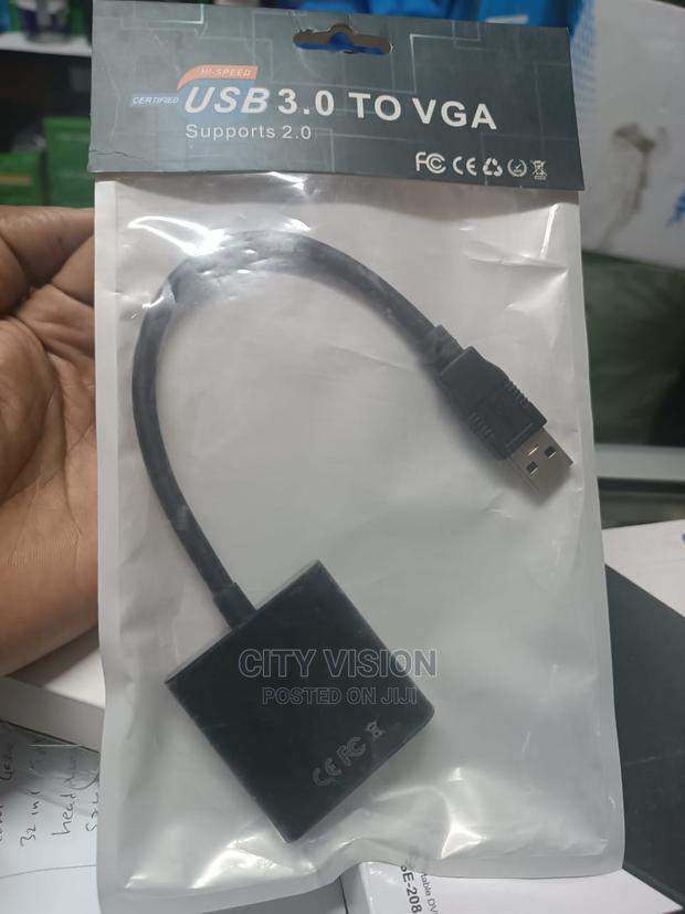 USB 3.0 TO VGA Cables Available// - main view