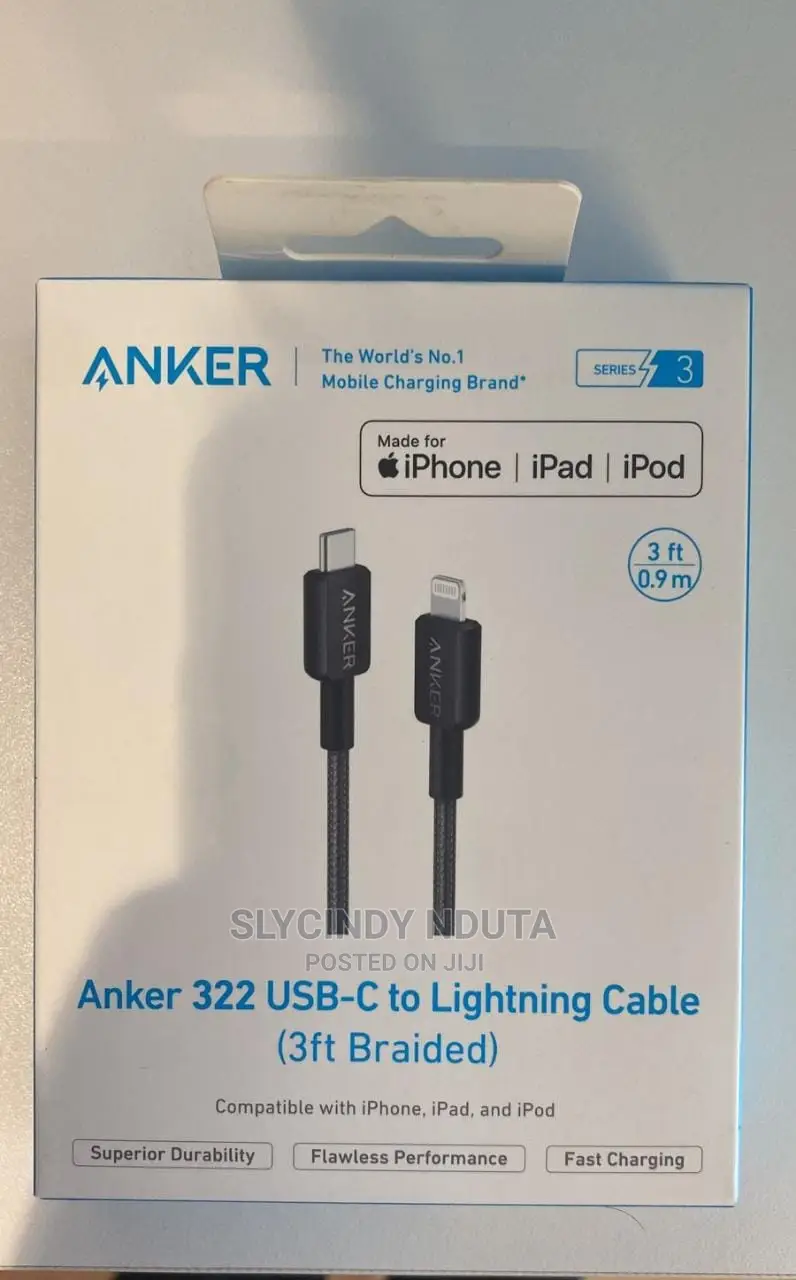 Anker 322 USB-C to Lightning Cable