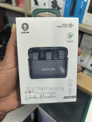 Green Lion 2 in 1 Wireless Microphone