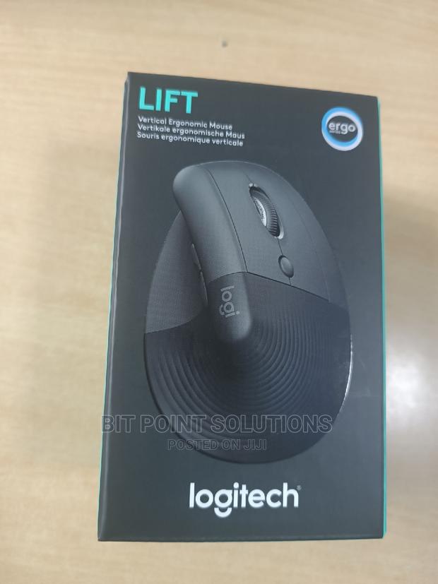 Logitech Lift Bluetooth Vertical Ergonomic Mouse - main view
