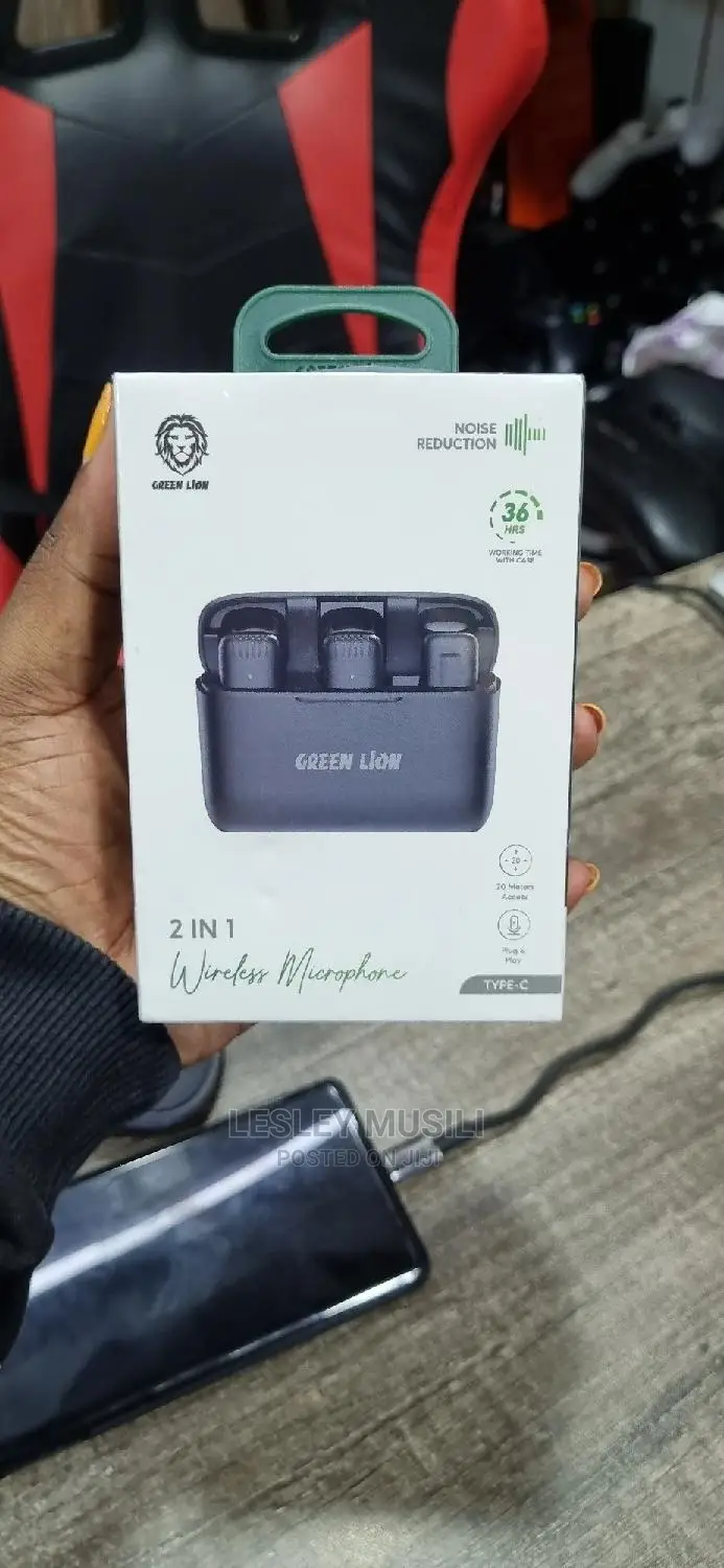 Green Lion 
2 in 1 Wireless Microphone (Type C)