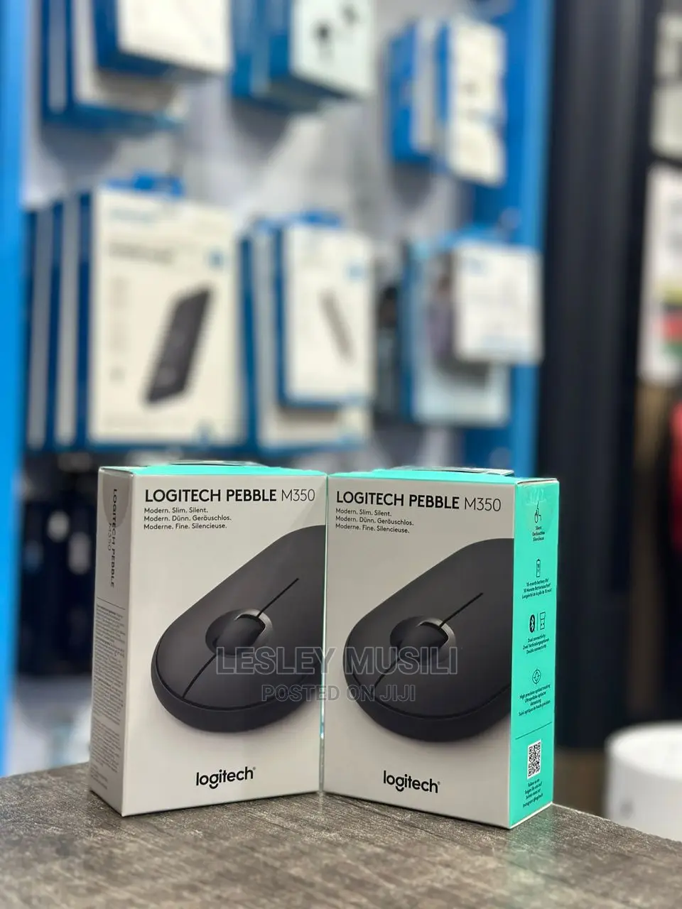 Logitech Pebble M350 Wireless Bluetooth Mouse