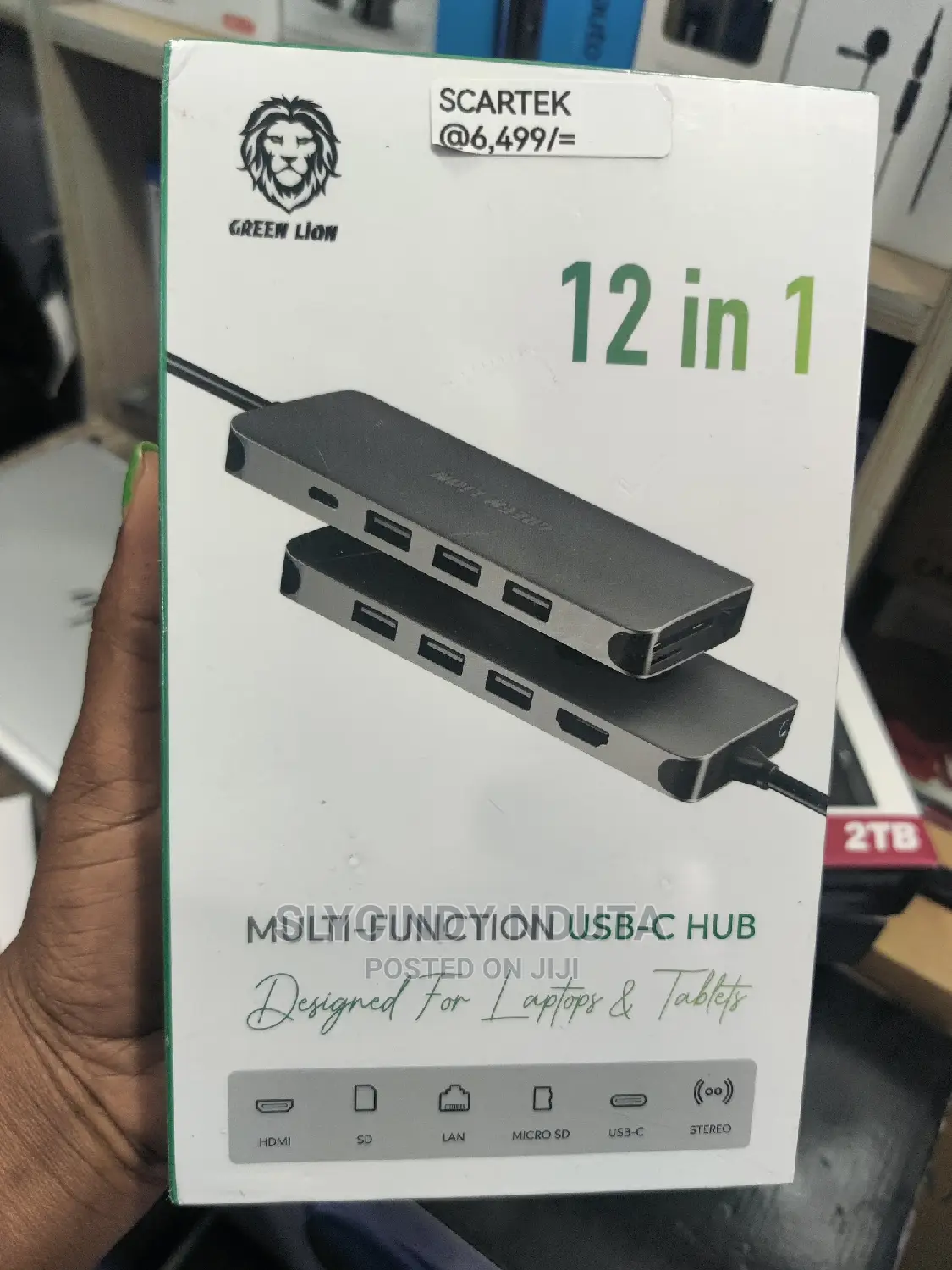 Green Lion 12 in 1 Multi-Functional USB-C Hub