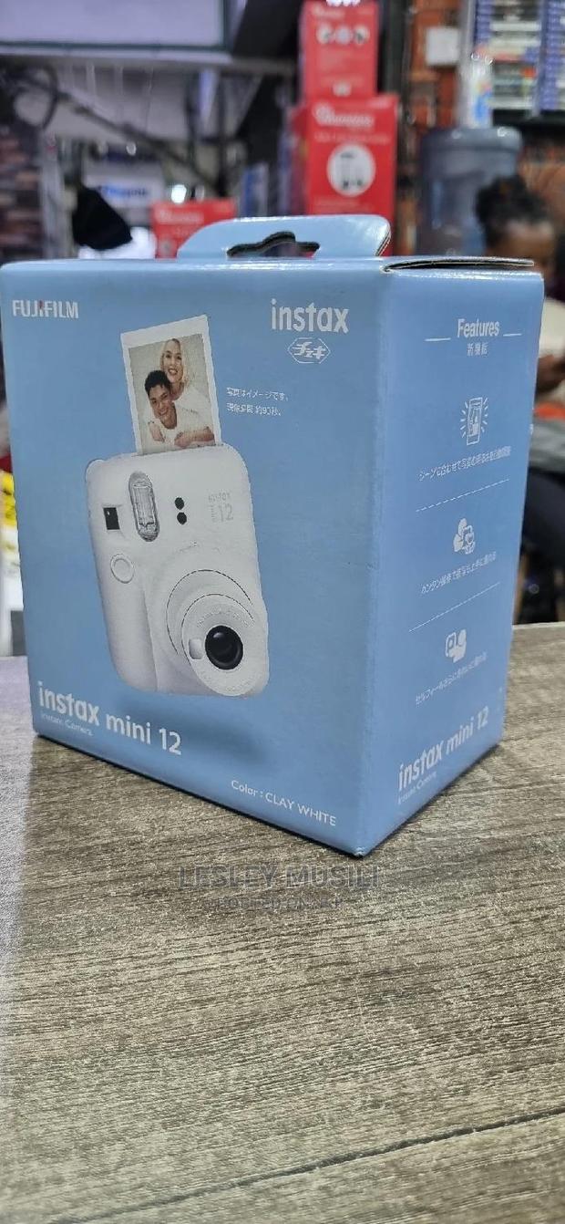 Fuljifilm Instax Mini 12 Instant Camera (White) - main view