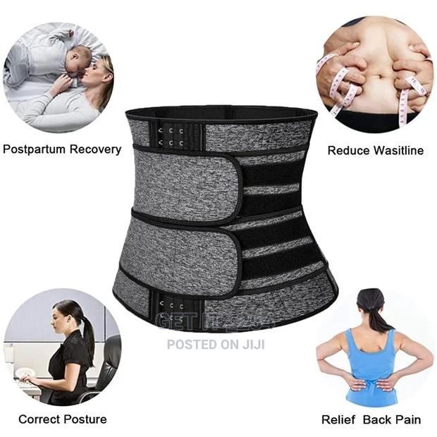 2 Strap Neoprene Waist Shaper Belt / Waist Trainer / Corset