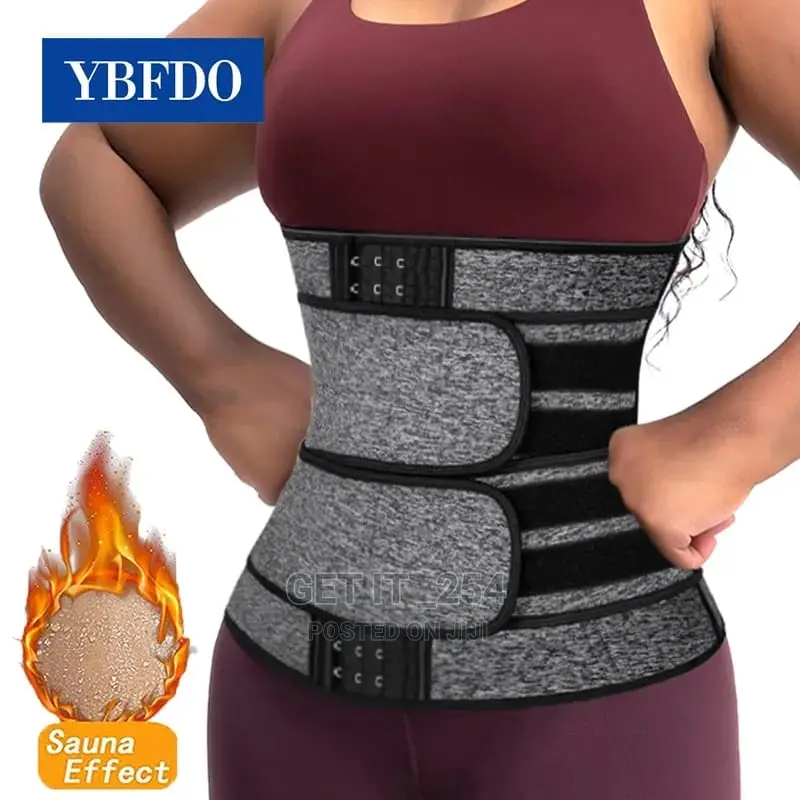 2 Strap Neoprene Waist Shaper Belt / Waist Trainer / Corset