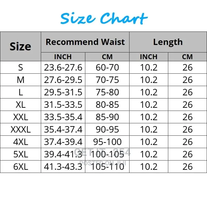 2 Strap Neoprene Waist Shaper Belt / Waist Trainer / Corset