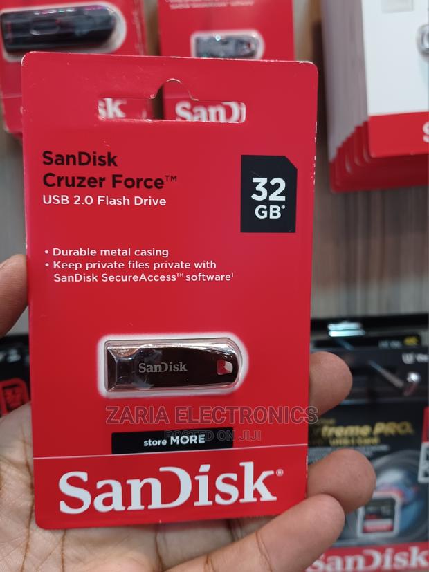 32gb Flash Drive Cruzer Force , Mettalic