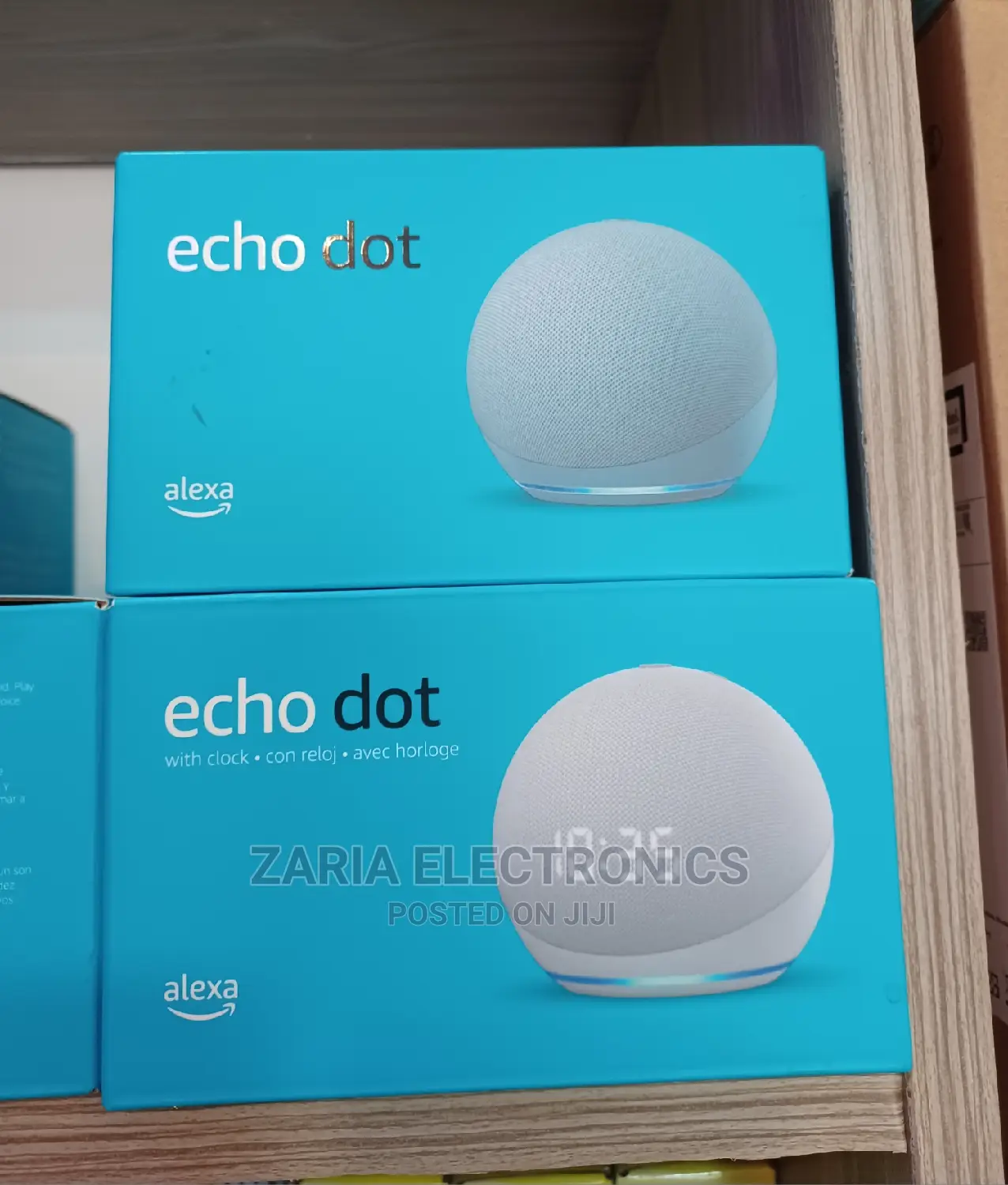 Echo Dot 4th Gen With Clock and Alexa