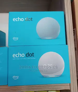 Echo Dot 4th Gen With Clock and Alexa