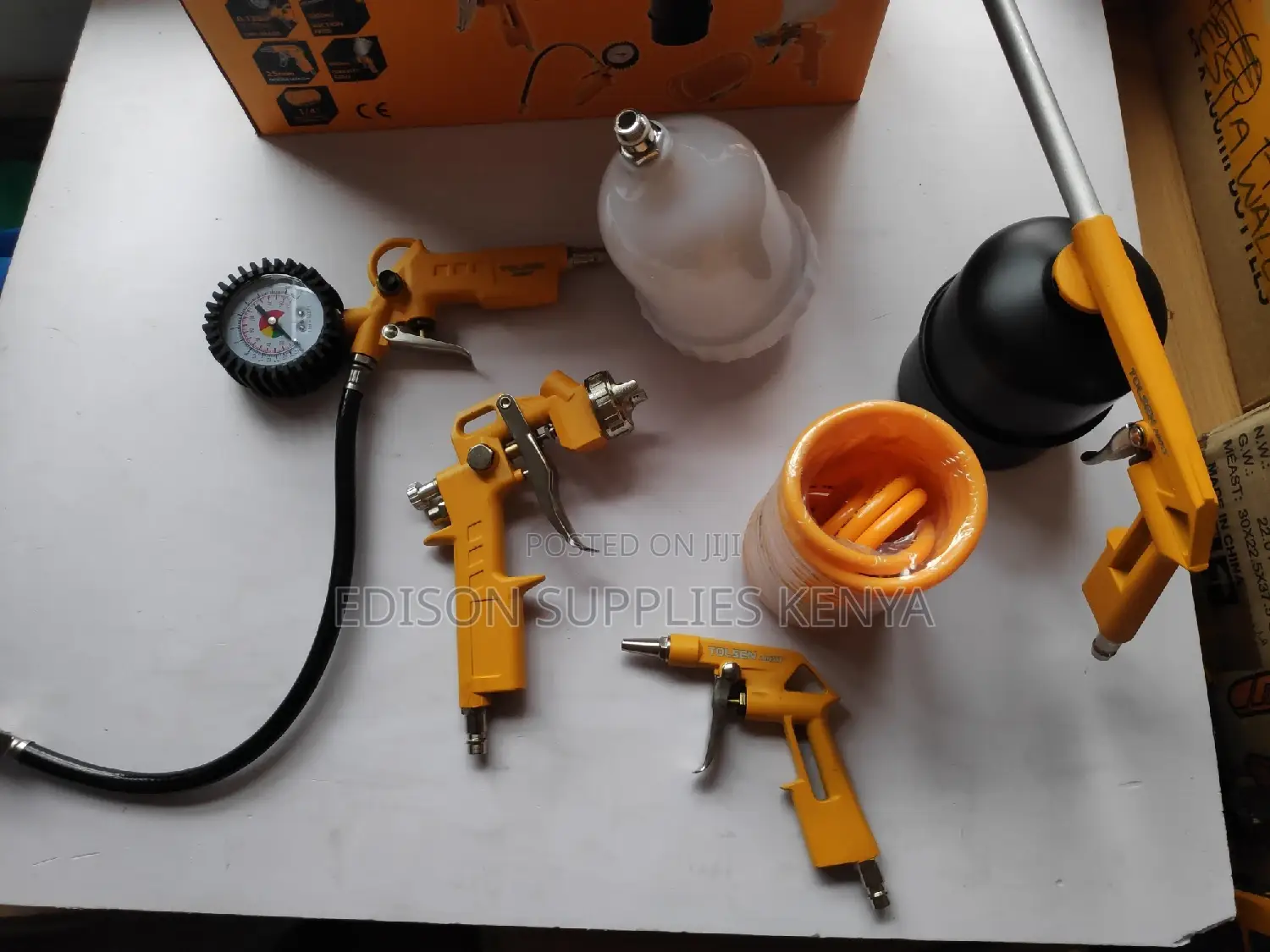 Tolsen Air Tools Kit 5pcs 73198 Air Compressor Inflator