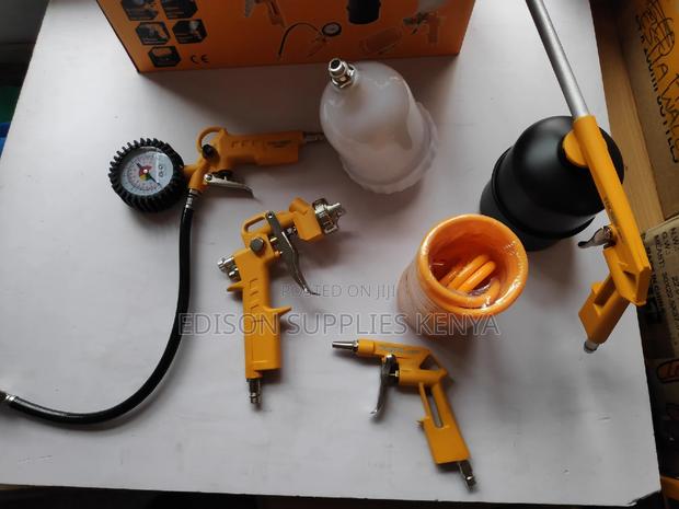 Tolsen Air Tools Kit 5pcs 73198 Air Compressor Inflator - thumbnail 3